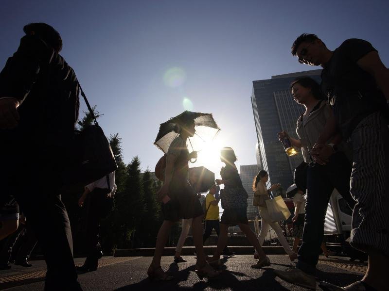 Drückende Hitze: Japan leidet im Sommer unter hohen Temperaturen - das betrifft auch Reisende im Land.