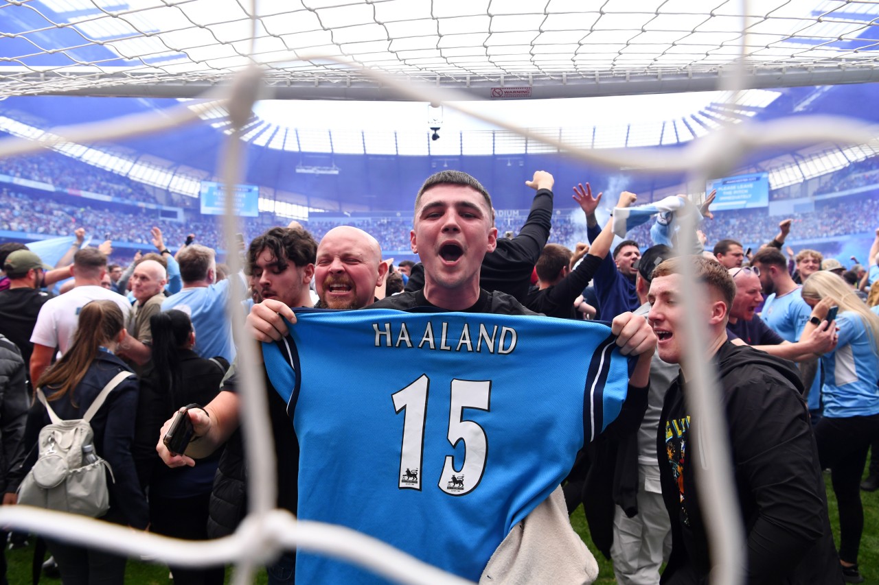 Die Fans freuen sich auf den nächsten Haaland bei Manchester City.