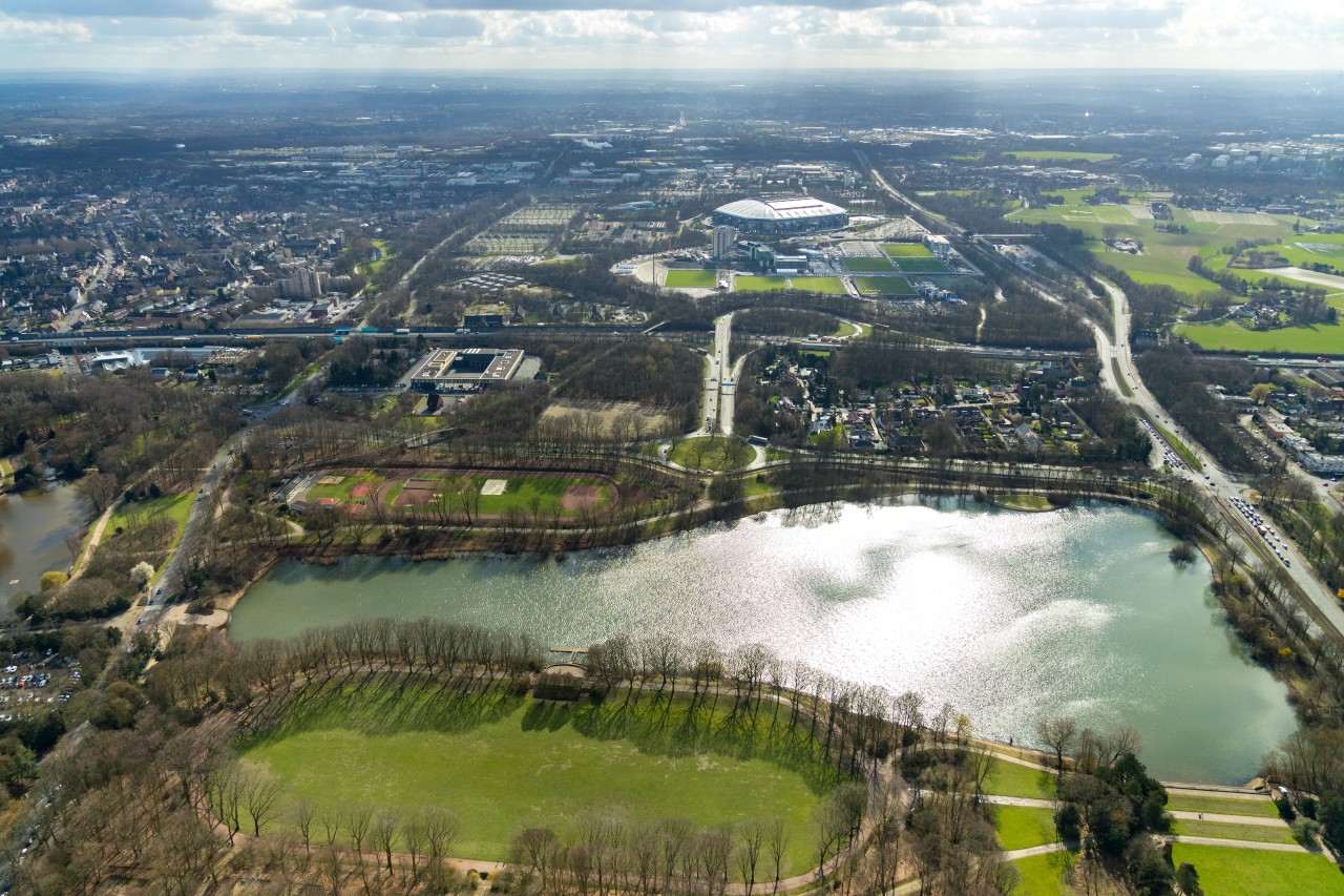 Der Berger See ist Kolasinac' Lieblingsort in Gelsenkirchen.