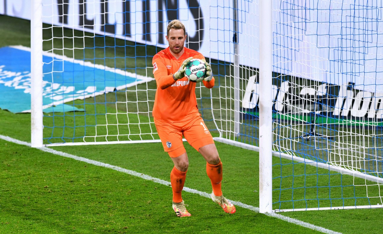 Fährmann hütet das Schalker Tor.