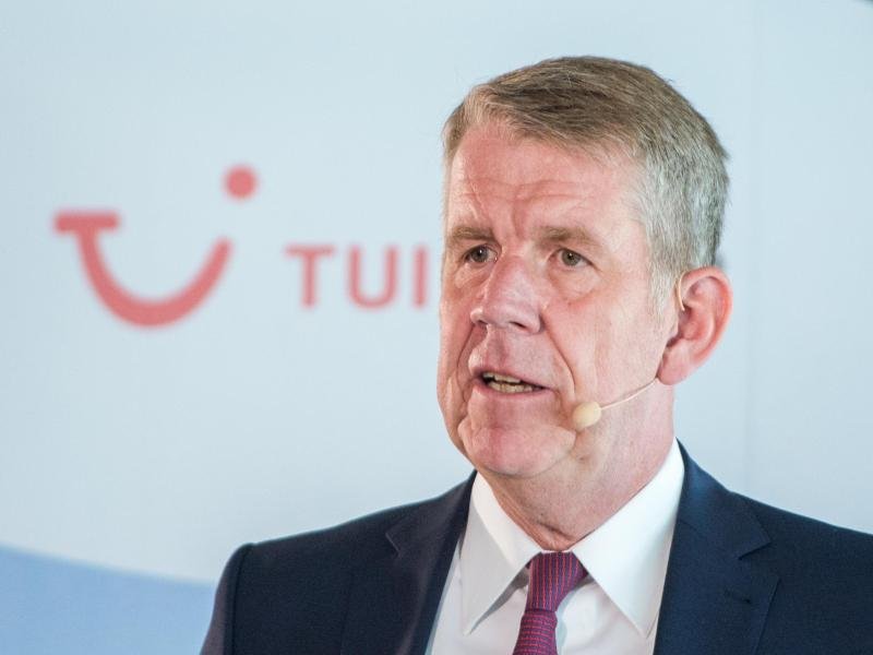 Fritz Joussen, CEO des Reisekonzerns Tui, sieht einige gute Signale für das Sommergeschäft 2021.