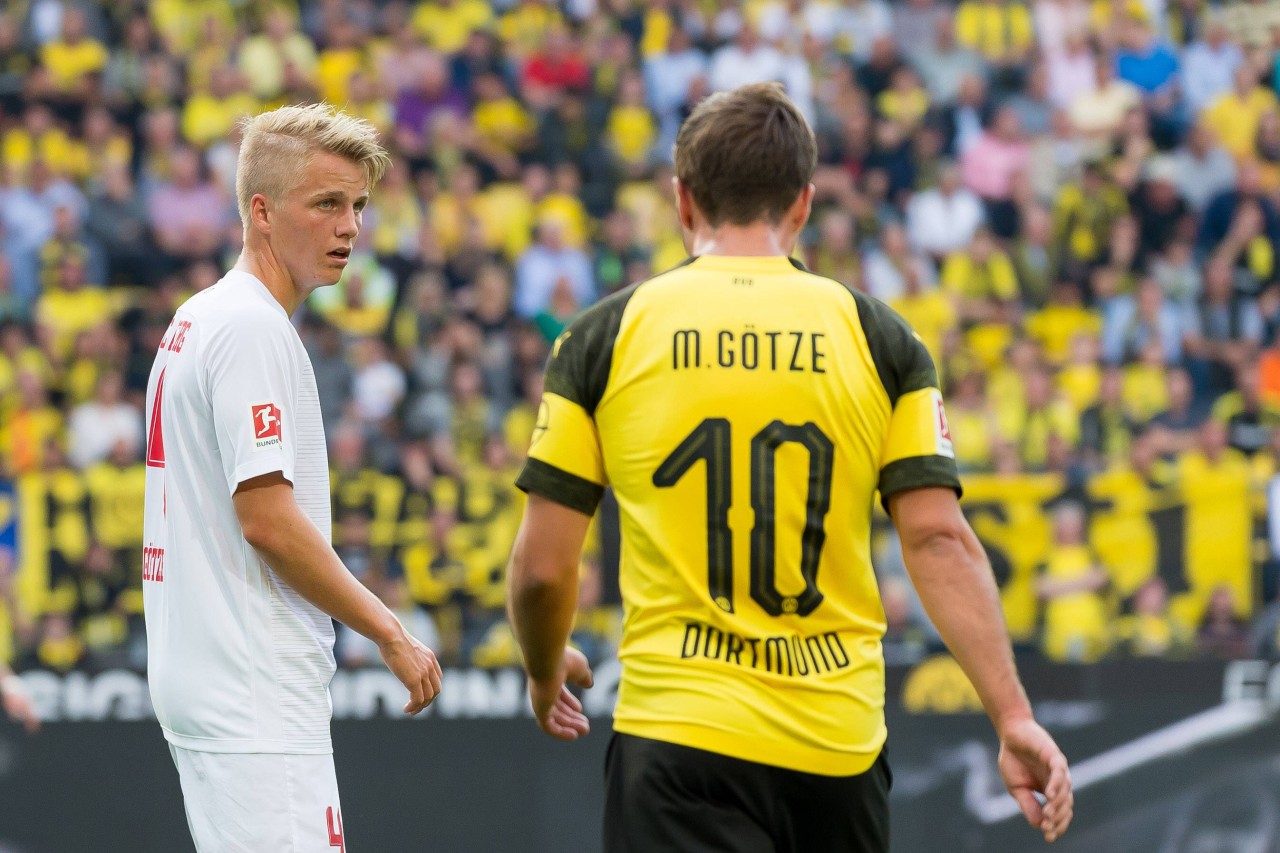 Die Brüder Felix und Mario Götze.