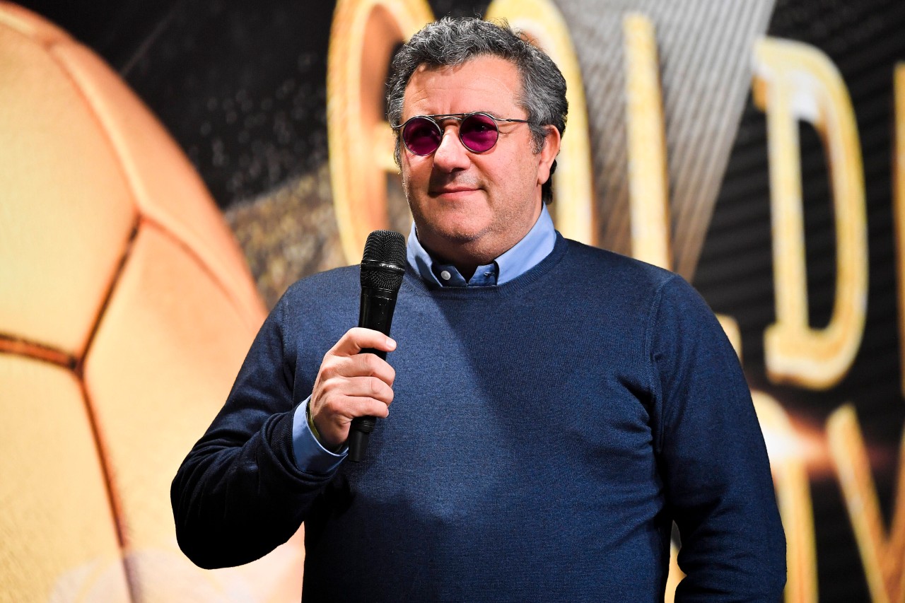 Haaland-Berater Mino Raiola stellt seinen Schützling ins Schaufenster.