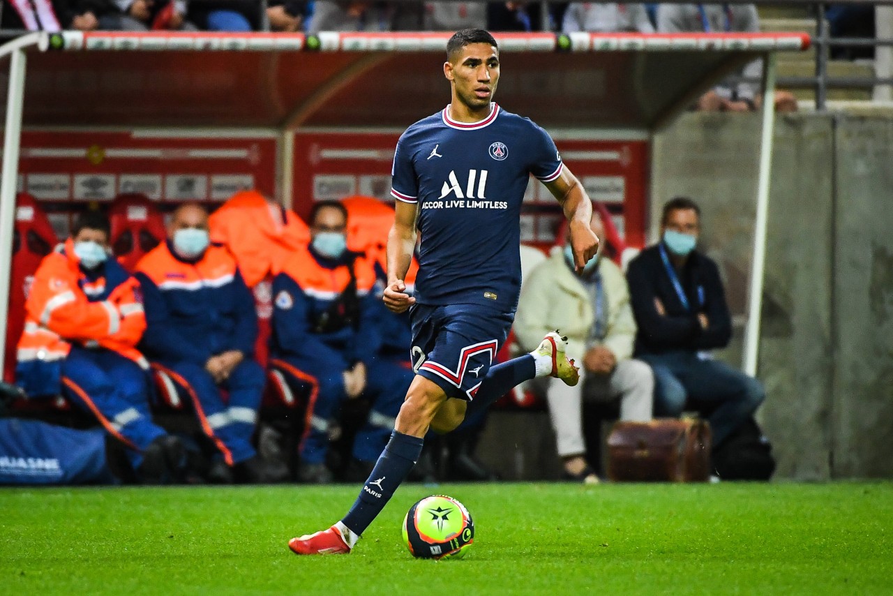 Im nächsten Spiel wird Achraf Hakimi dem PSG fehlen.