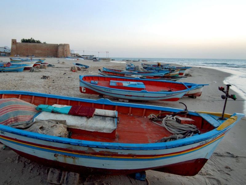 Hammamet gilt mit seinen Stränden und dem lebendigen Nachtleben als "tunesisches St. Tropez".