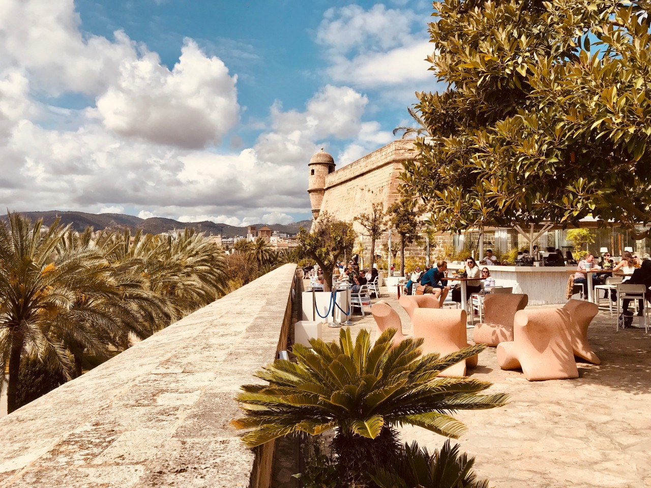 Die Kathedrale, der Königspalast Almudaina oder das Museum Es Baluard sind vom Hotel Palacio Can Marques fußläufig zu erreichen. 