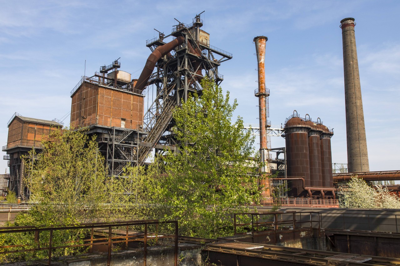 Der Landschaftspark Nord in Duisburg ist rund um die Uhr geöffnet.