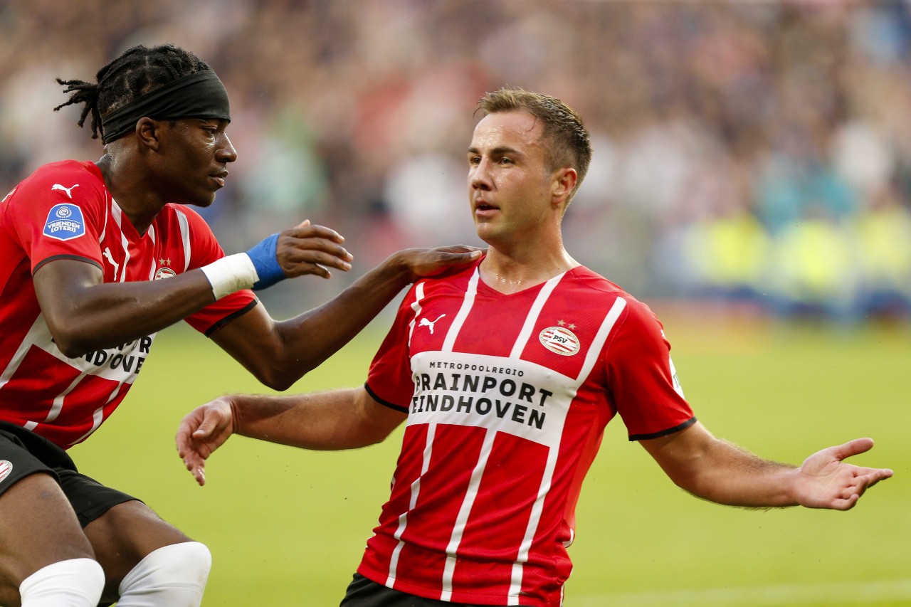 Mario Götze begeistert bei PSV Eindhoven.