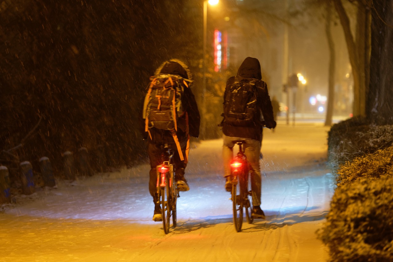 Schnee in Köln.