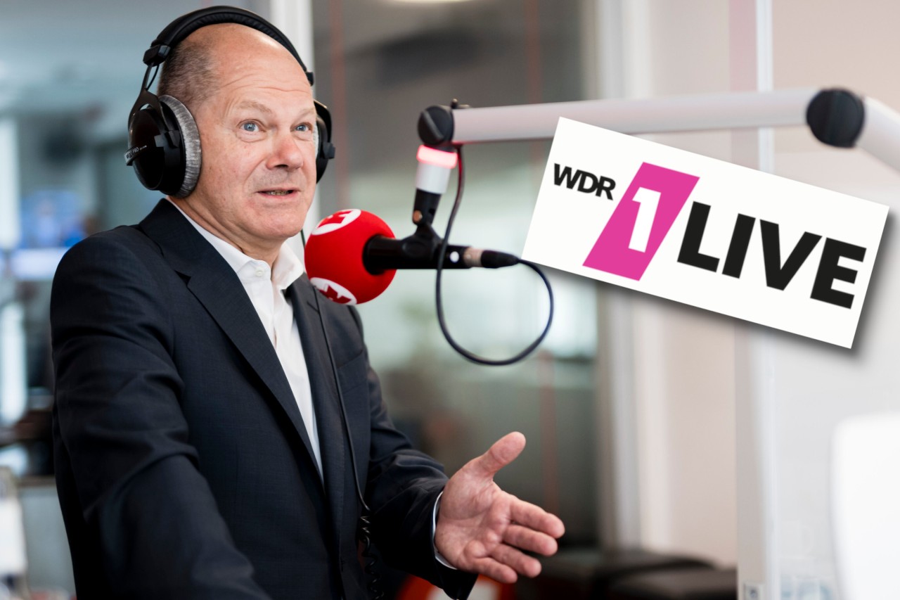 Auch Besuche bei Radiosendern gehören zur Wahlkampftour von Olaf Scholz (Archivfoto). 