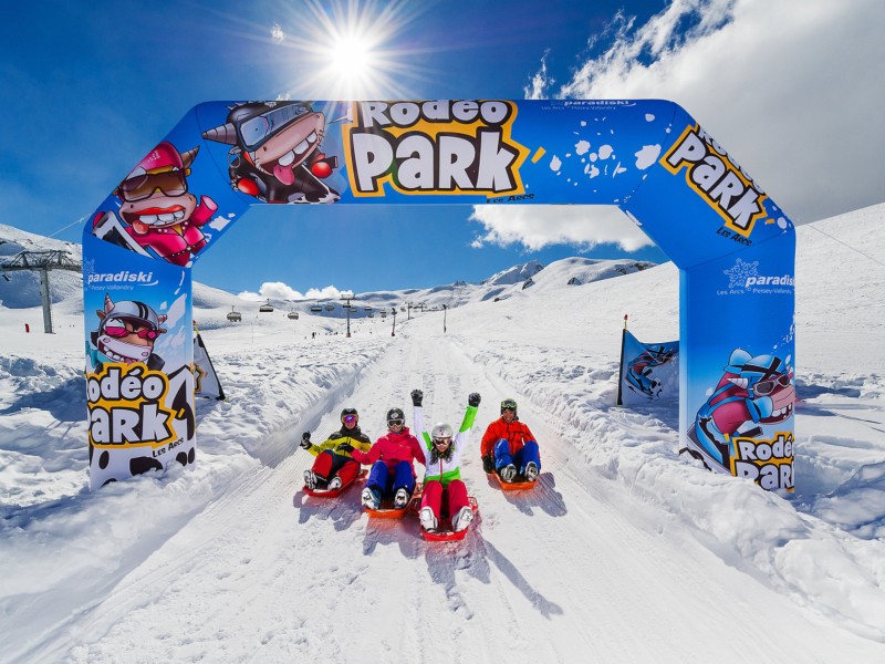 Skifahren in Paradiski - Eine Seilbahn für die Superlative