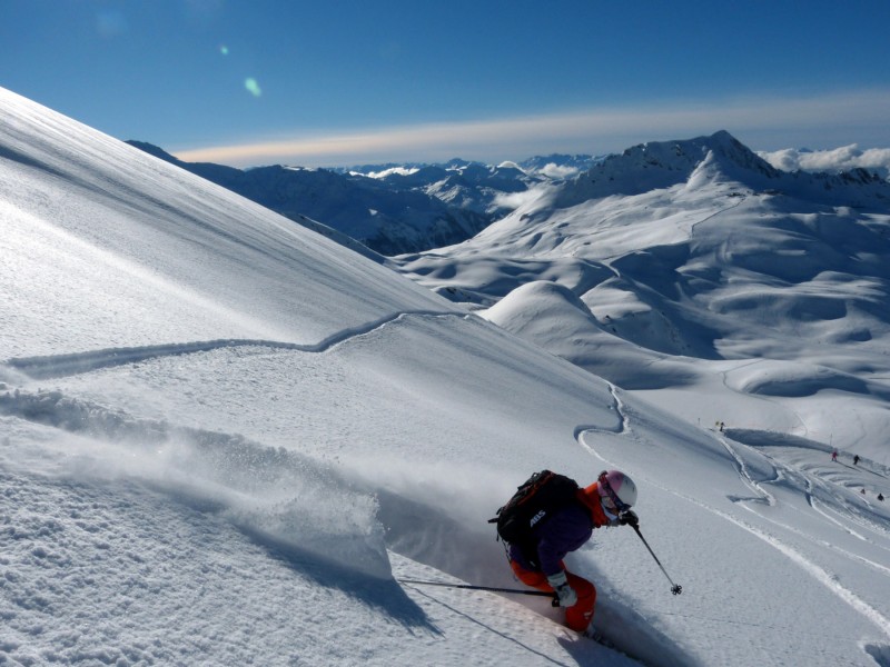 Skifahren in Paradiski - Eine Seilbahn für die Superlative