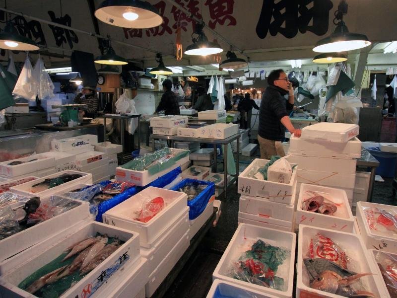 Tokios Fischmarkt Tsukiji