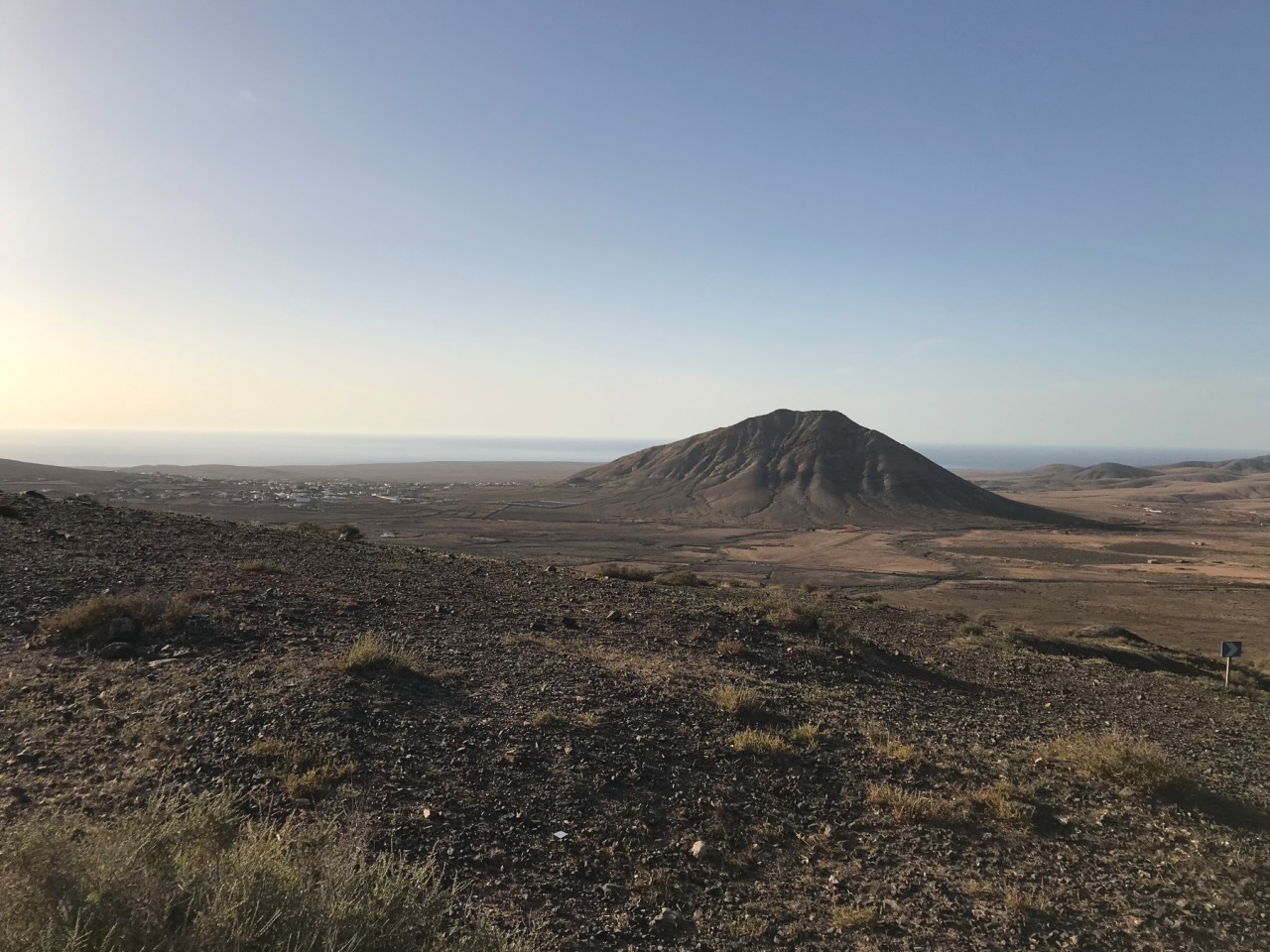 Die faszinierende Vulkanlandschaft von Fuerteventura. 