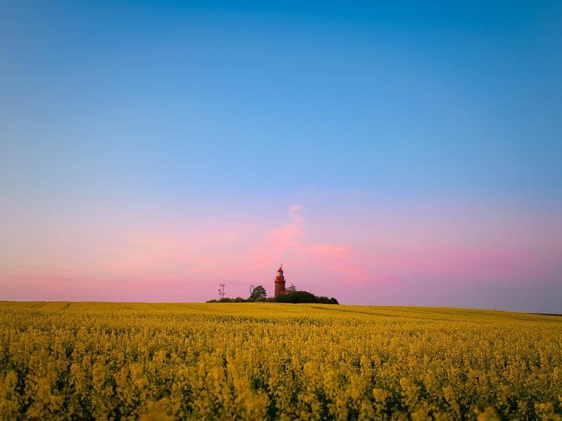 Weithin sichtbar: Der Bastorfer Leuchtturm auf dem Bastorfer Signalberg. 