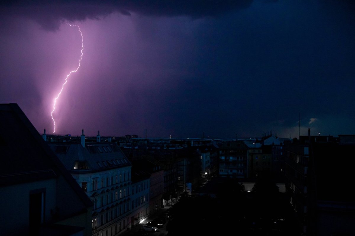 Wetter Blitzeinschlag