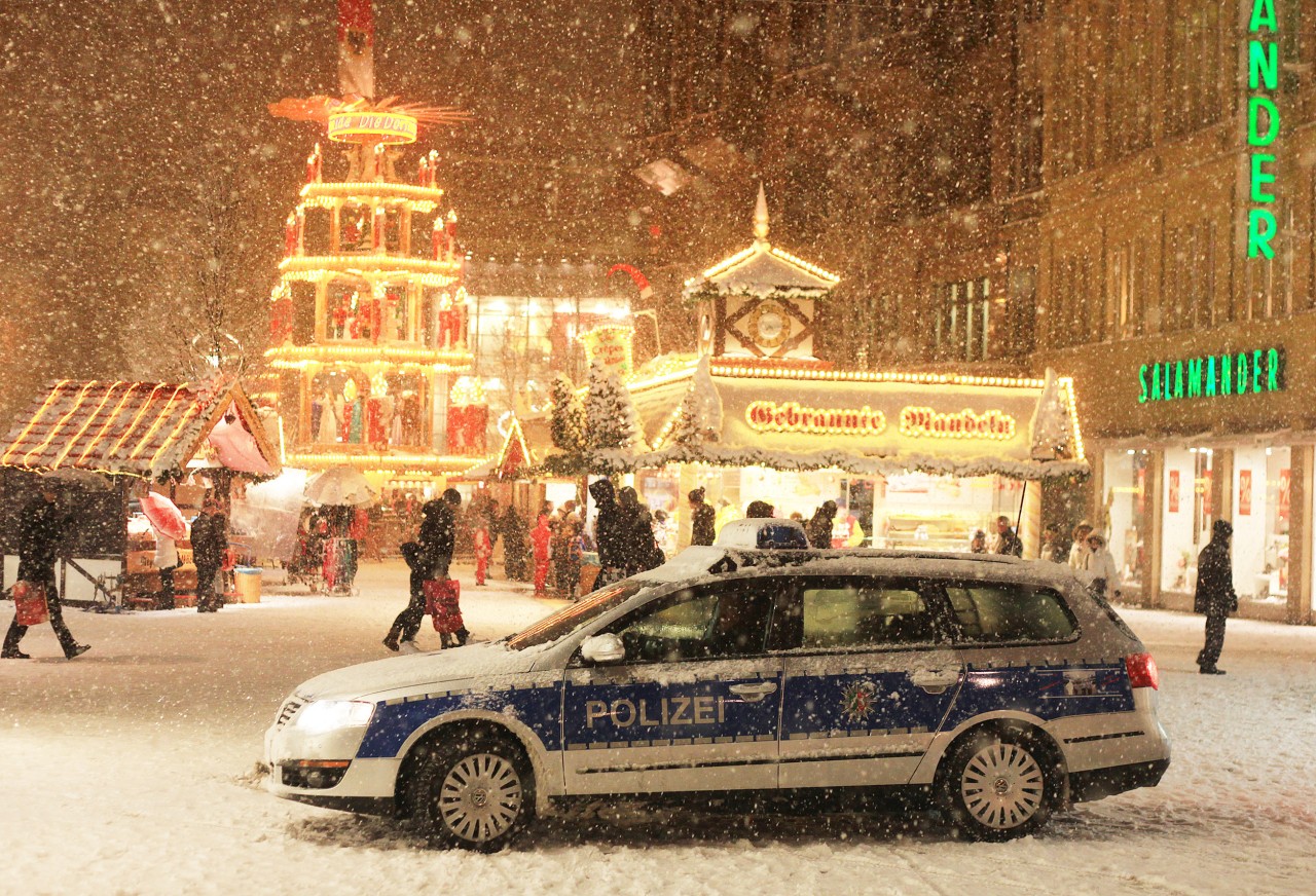 Wetter in NRW: Ein seltenes Bild – Schnee kurz vor Weihnachten in Dortmund im Jahr 2010.