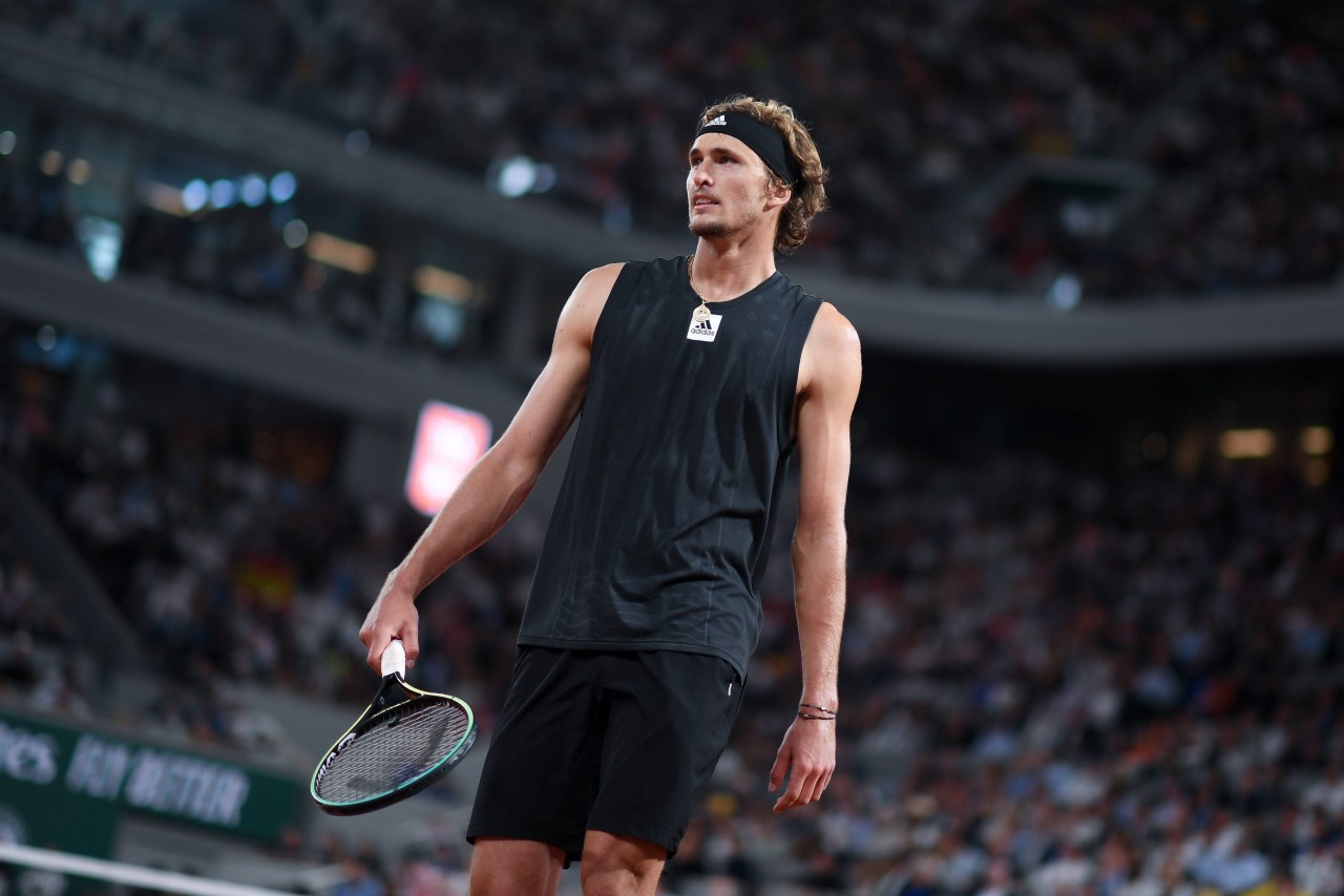 Alexander Zverev verletzte sich in Frankreich schwer.