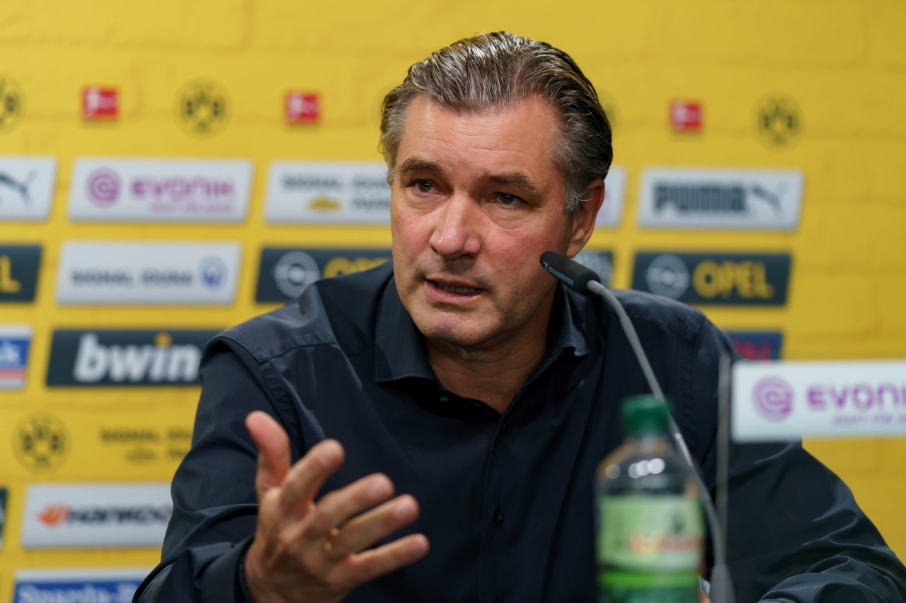 Borussia Dortmund: Michael Zorc spricht über die Transferaktivitäten der Borussia.