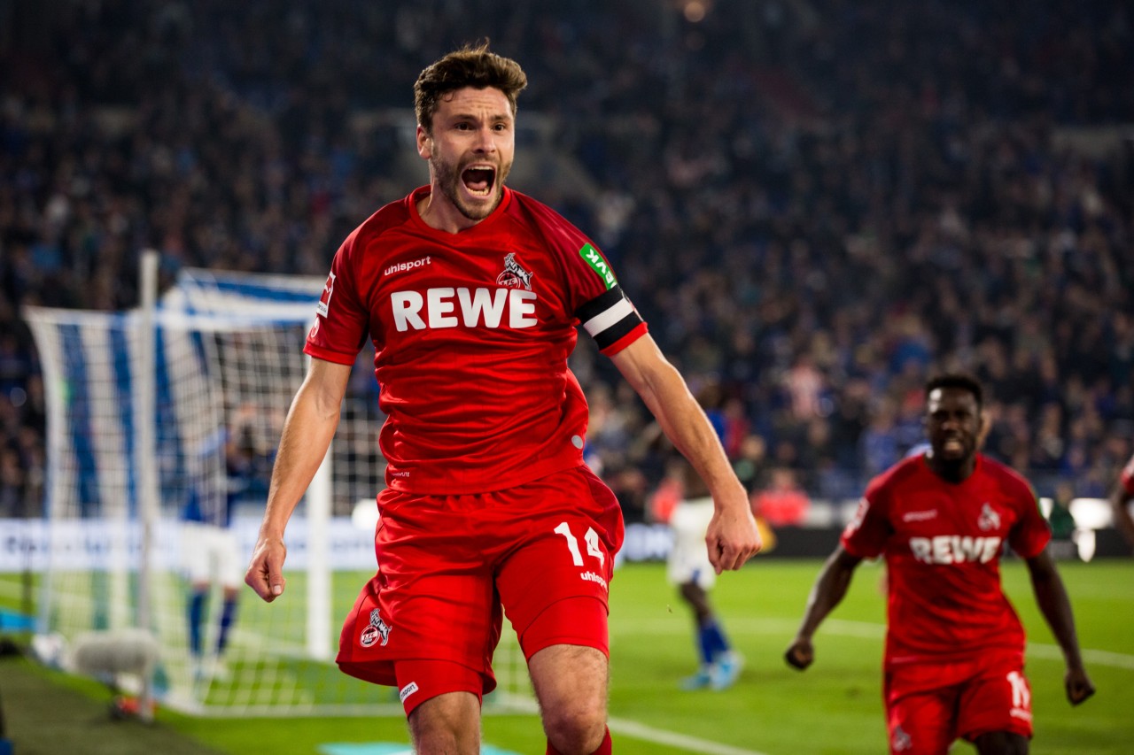 JOnas Hector glich in der Nachspielzeit für Köln aus.