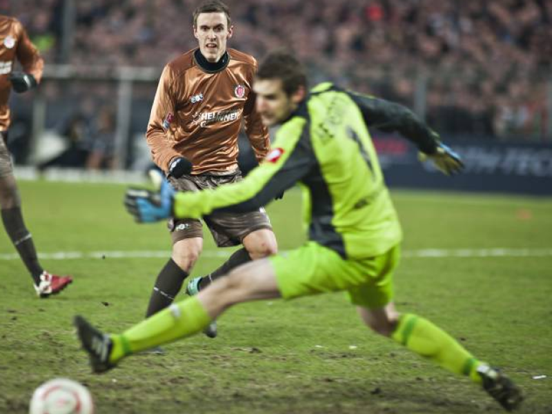 ...hat sich Heime keinen Stammplatz erkämpfen können. Seit 2006 trägt der Keeper das Trikot mit der Raute. 