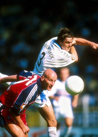 Bochums Martin Meichelbeck spielte mehrfach gegen den FC Bayern - doch da war Mario Basler schon nicht mehr beim Rekordmeister.