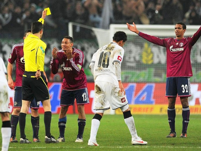 Jermaine Jones kassierte in der Nachspielzeit noch die Gelb-Rote Karte.