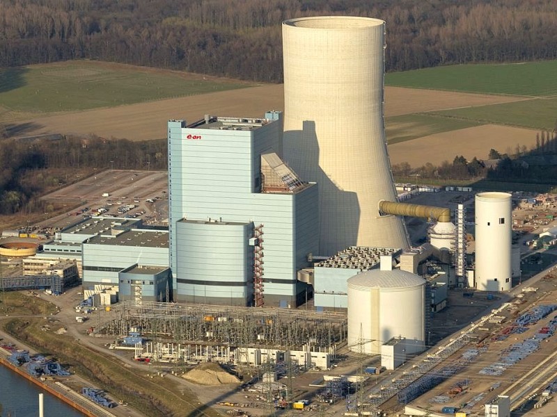 EON Datteln 4, Kohlekraftwerk, Datteln, Ruhrgebiet, NRW, Deutschland, Europa