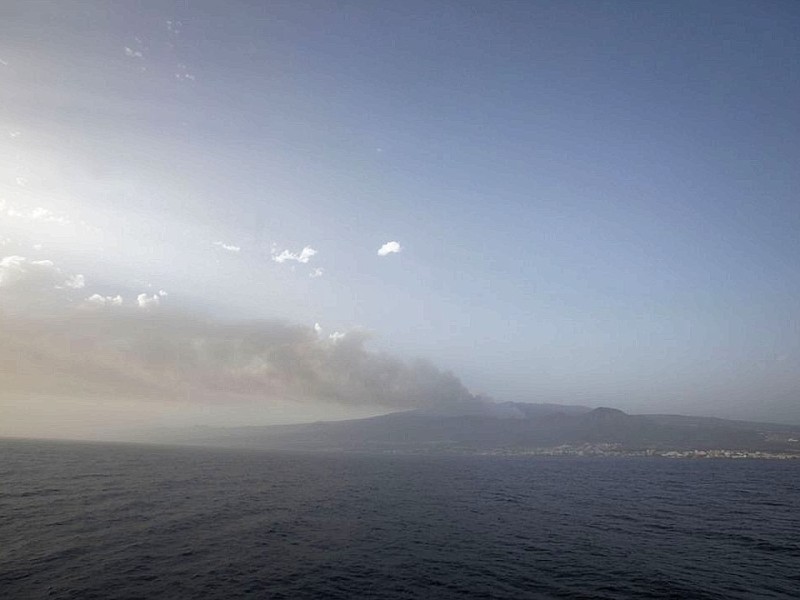 Waldbrand auf Teneriffa.