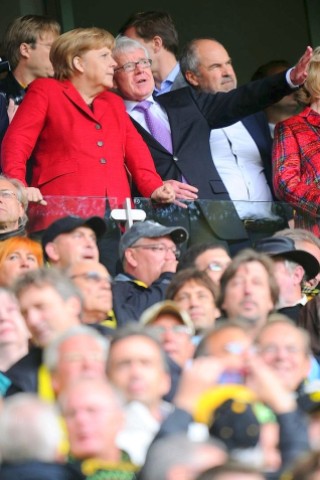 Angela Merkel zu Gast in Dortmund.