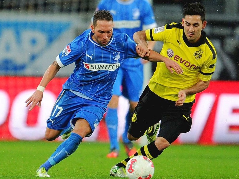 Am 17. Spieltag der Fußball-Bundesliga siegte Borussia Dortmund bei der TSG Hoffenheim mit 3:1. Für den BVB trafen Mario Götze, Kevin Großkreutz und Robert Lewandowski.