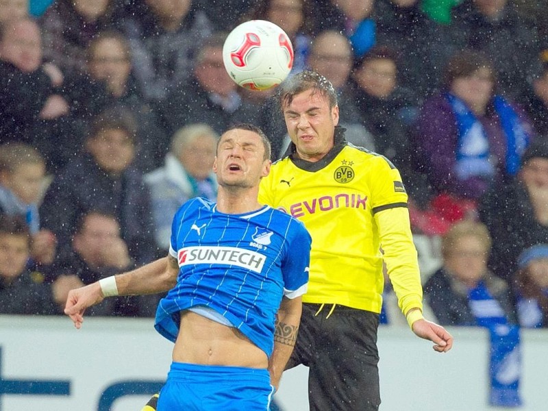 Am 17. Spieltag der Fußball-Bundesliga siegte Borussia Dortmund bei der TSG Hoffenheim mit 3:1. Für den BVB trafen Mario Götze, Kevin Großkreutz und Robert Lewandowski.