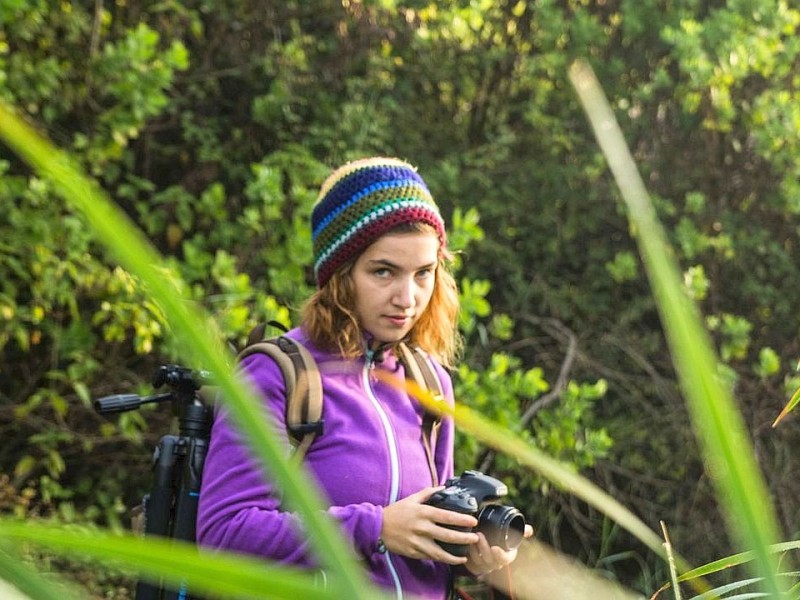 Lizzy Geble aus Hagen fotografiert und filmt derzeit in Indien für die Unesco.