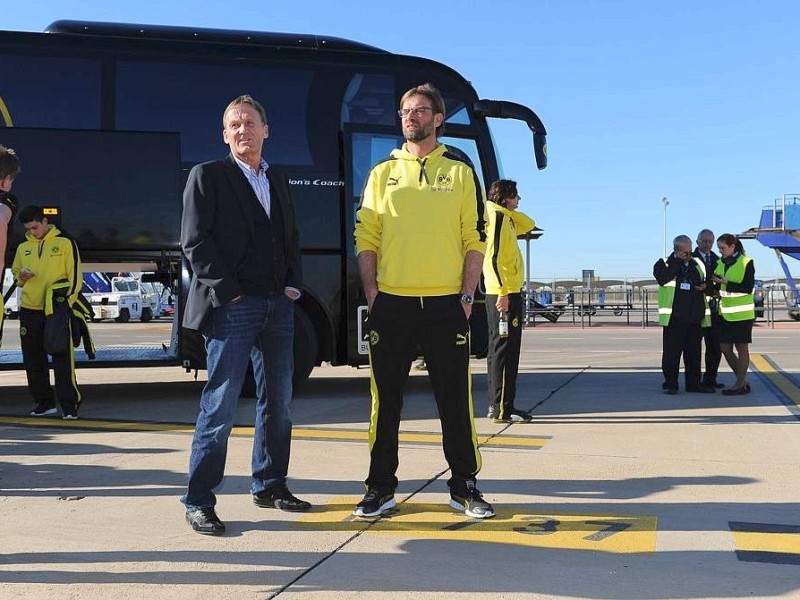 Bei 20 Grad und strahlendem Sonnenschein bereiten sich 26 BVB-Spieler und der komplette Trainerstab des BVB auf die Rückrunde der Fußball-Bundesliga vor.