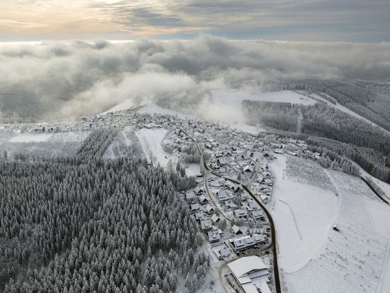 Winter in Winterberg.