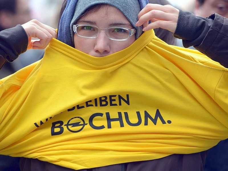 Solidaritätsfest für Opel Bochum.