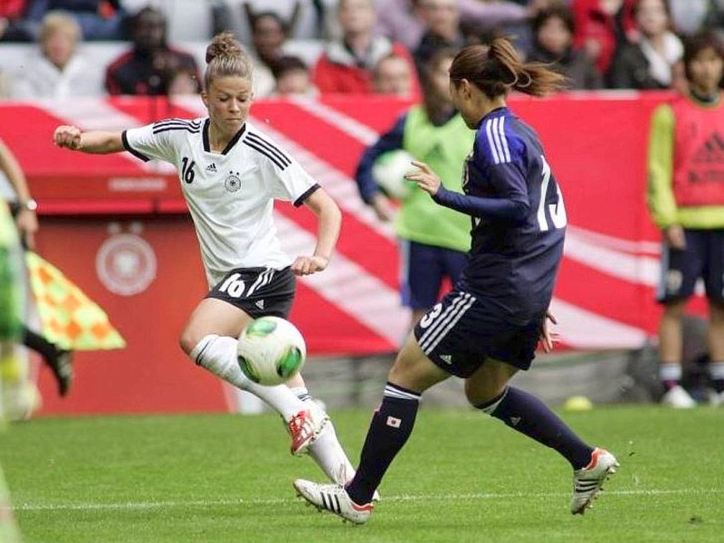 Melanie Leupolz (19), SC Freiburg, zwei Länderspiele. Größter Erfolg: U20-Vizeweltmeisterin 2012