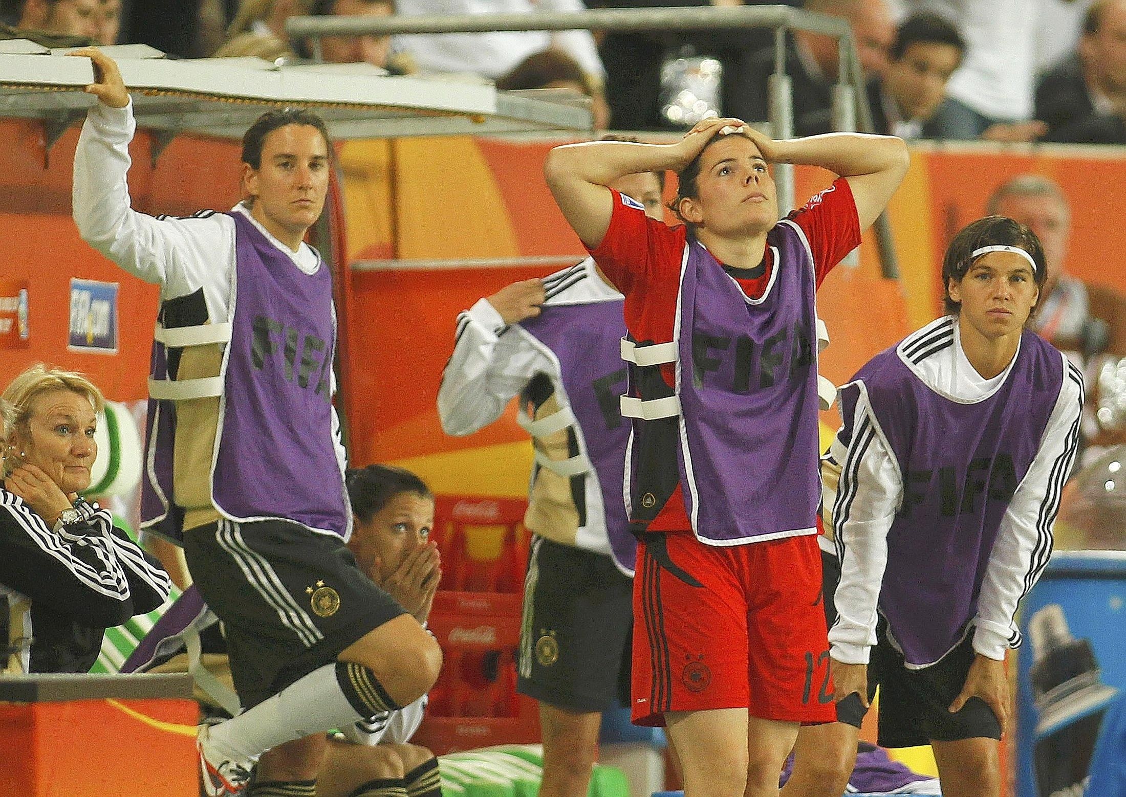 WM-Viertelfinale Deutschland gegen Japan, Endstand 0.1 nach Verlängerung.