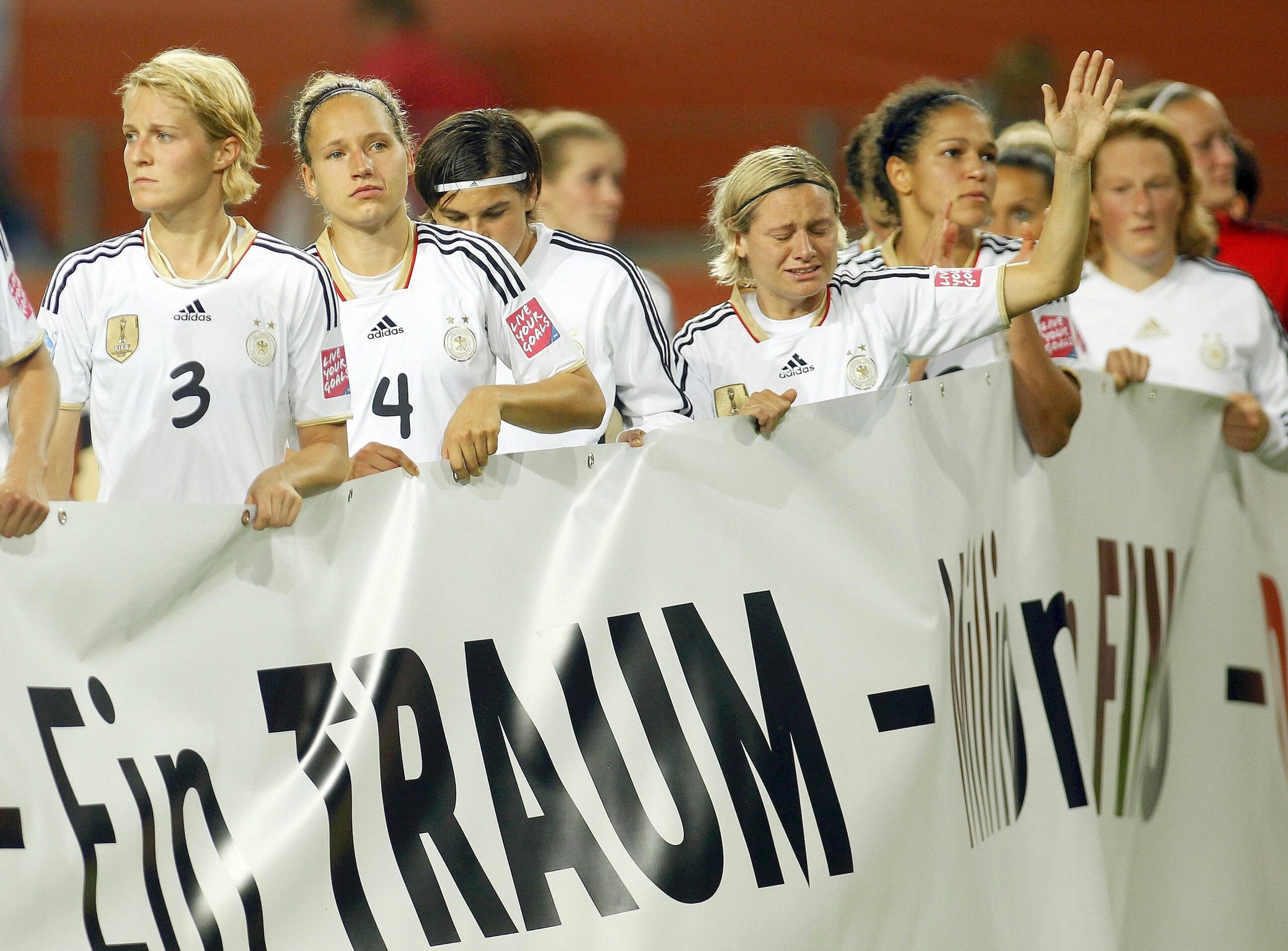 WM-Viertelfinale Deutschland gegen Japan, Endstand 0.1 nach Verlängerung.