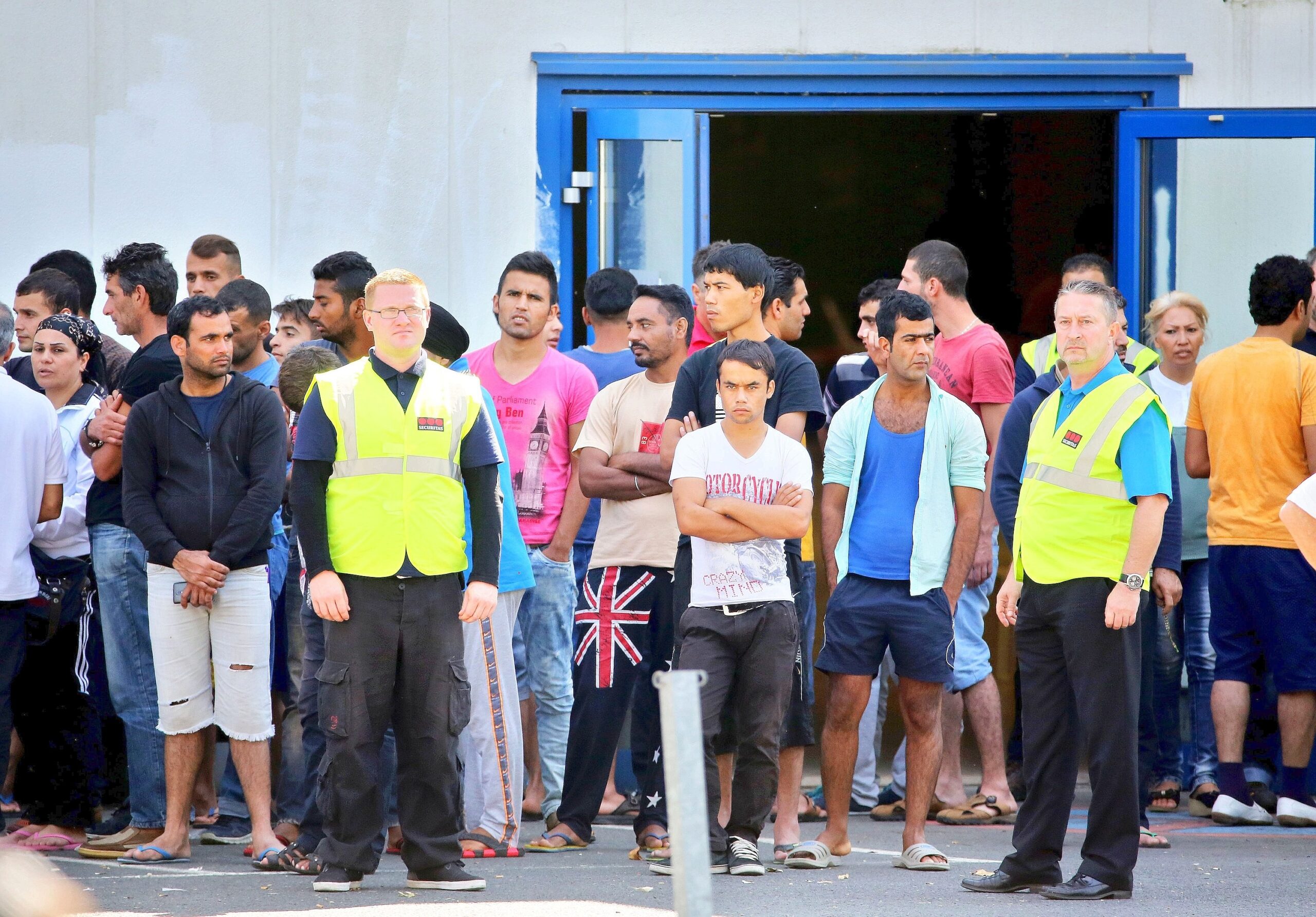 Für die Flüchtlinge heißt es weiterhin: warten.