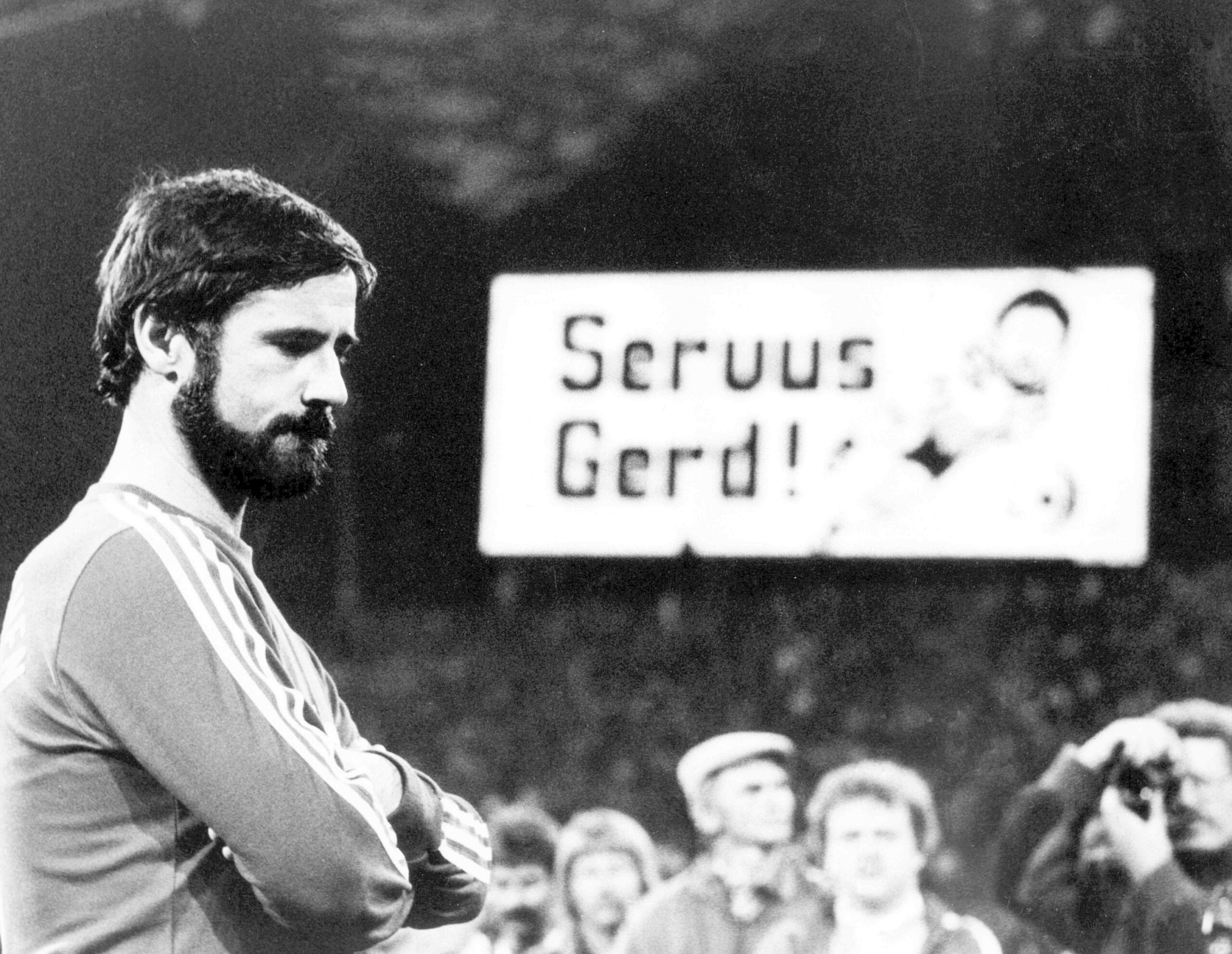 1983 hieß es dann endgültig Servus Gerd - der Nationalspieler nahm Abschied vom aktiven Fußball.