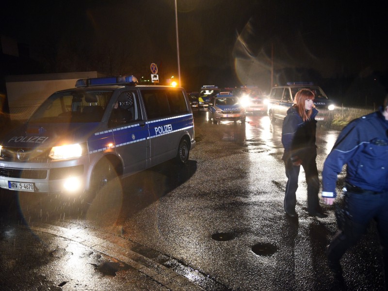 Razzia im Emmericher Flüchtlingsheim am Donnerstag, 22. Dezember.