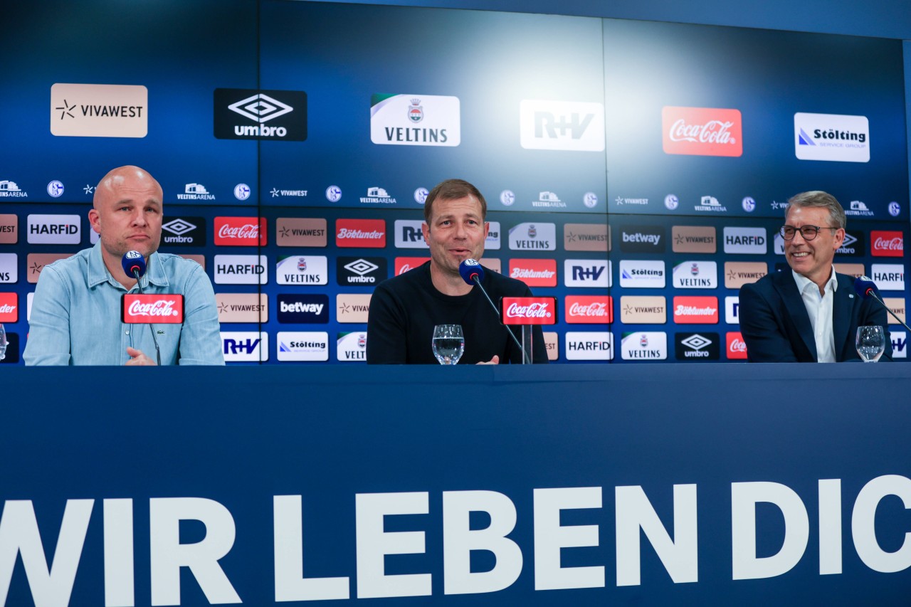 Schalke stellt Frank Kramer als neuen Trainer vor.
