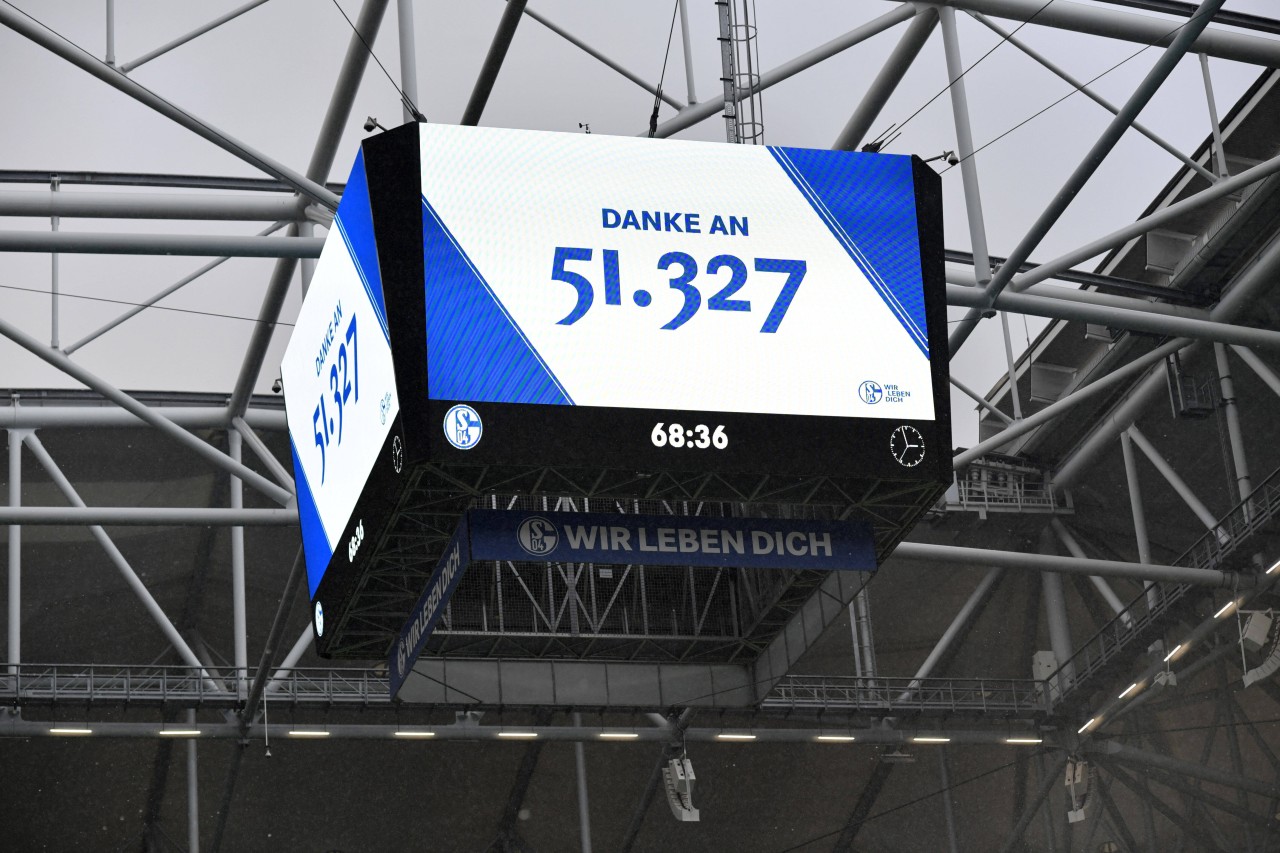 Das Schalke-Heimspiel gegen Darmstadt besuchten erneut über 50.000 Zuschauer.