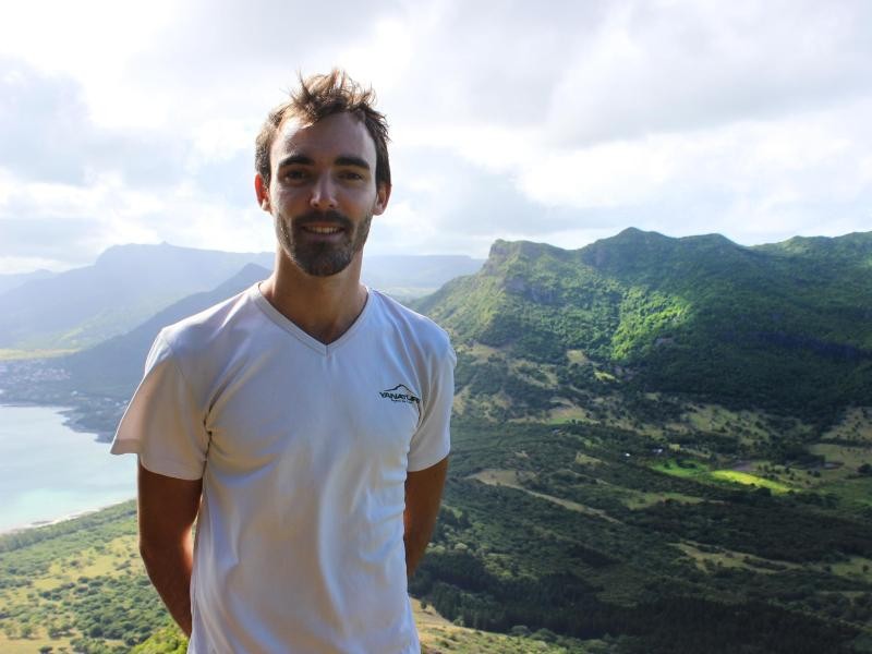 Nico Queland führt fast täglich Touristen auf den Le Morne.