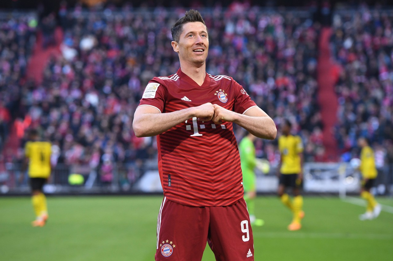 Lewandowski jubelt künftig für den FC Barcelona.