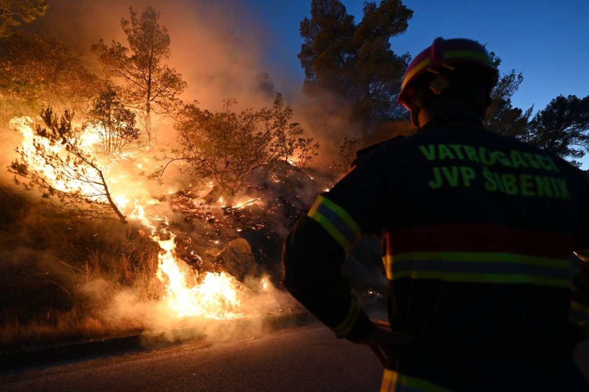 Urlaub-Kroatien-Feuer