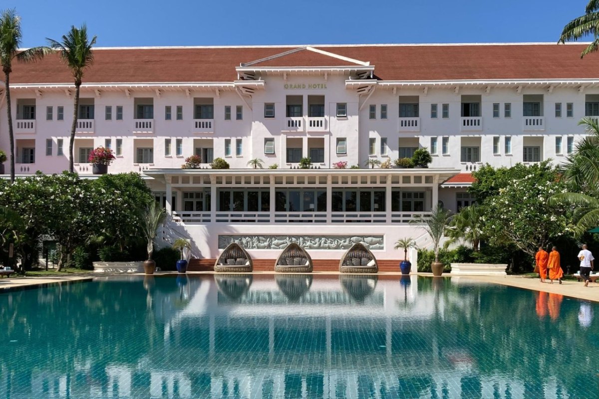 Das Grand Hotel d'Angkor wird 90