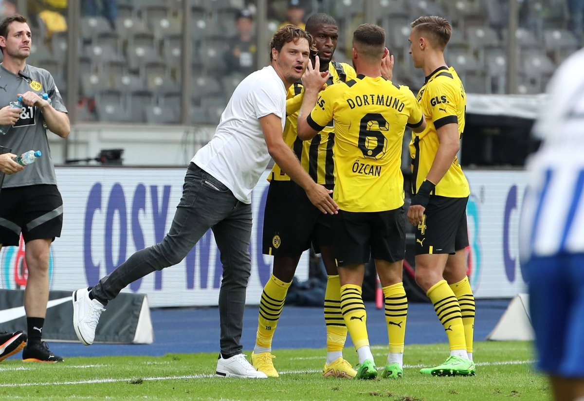 Edin Terzic Salih Özcan Borussia Dortmund