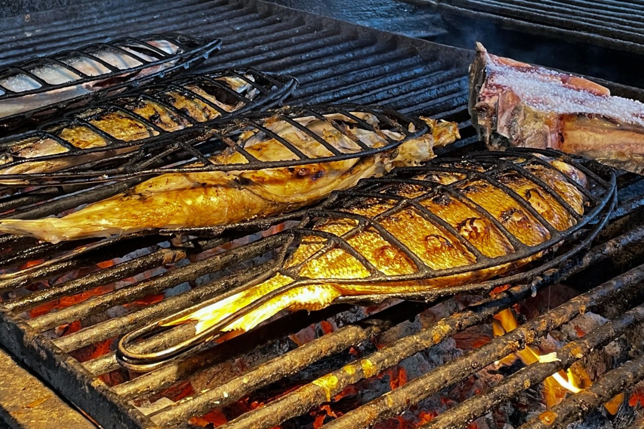 Frisch aus dem Meer: Grillfisch ist das typische Gericht in Getaria.